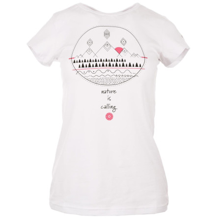 T-shirt femme Hi-Tec Lady Wilma kr. rukáv blanc White