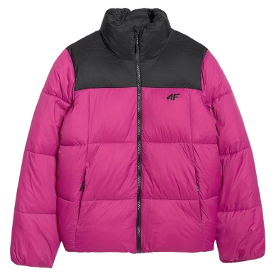 Veste femme 4F Down Jacket F581 rose HOT PINK