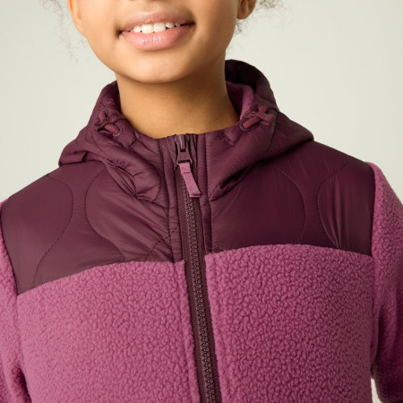 Sweatshirt enfant Regatta Myla Hybrid Jacket Fig/Violet
