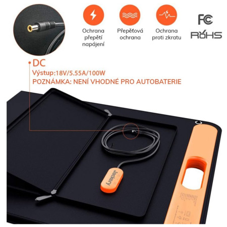 Panneau solaire Jackery Solar Saga 100W