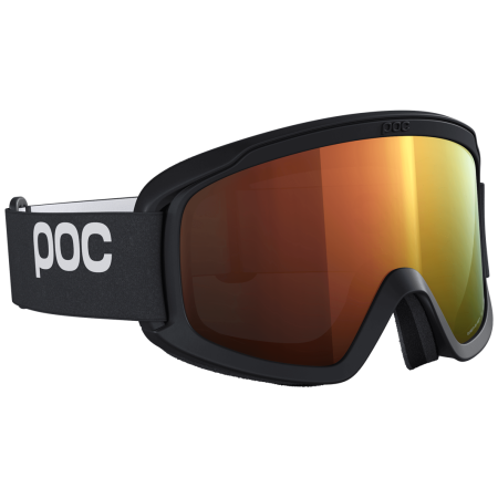 Masques ski POC Opsin Wide Fit noir / orange Uranium Black/Partly Sunny Orange