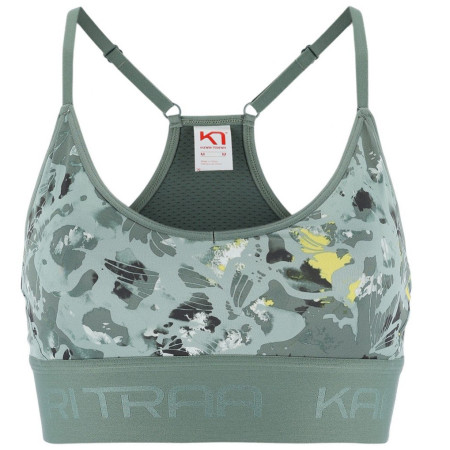 Soutien-gorge sport Kari Traa Var Printed green Murk