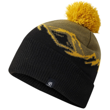 Bonnet enfant Dare 2b Fernie Bobble Hat noir / jaune Martini olive/Black