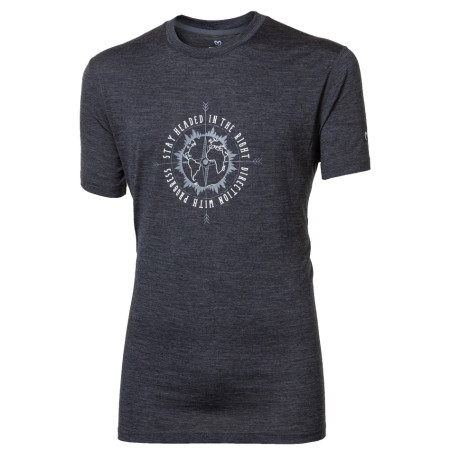 T-shirt fonctionnel homme Progress OS Sullan "Compass" 24QM girs DarkGray