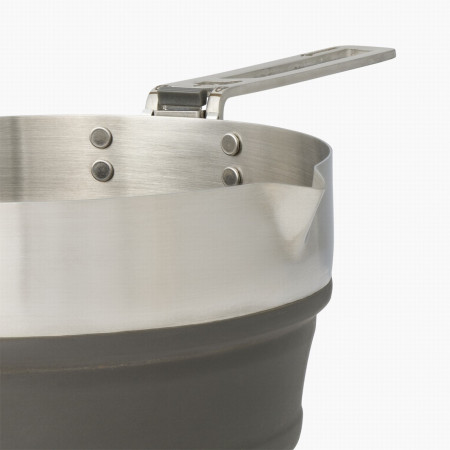Pot pliant Sea to Summit Detour Stainless Steel Collapsible Pouring Pot 1.8L