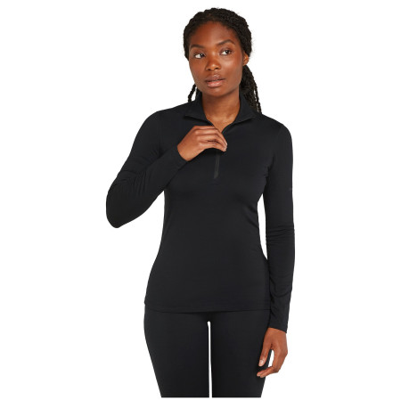 T-shirt femme Icebreaker W Mer Core Heavyweight LS Half Z