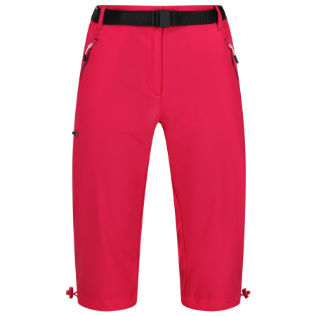 Pantalon 3/4 femme Regatta Xrt Capri Light rouge Pink Potion