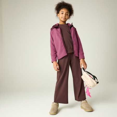 Sweatshirt enfant Regatta Myla Hybrid Jacket Fig/Violet