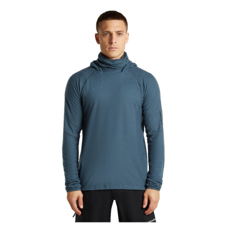 Sweat-shirt homme Icebreaker Men Mer 400 RealFleece Grid Pulover Hood