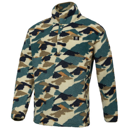 Sweat-shirt homme Dare 2b Mens Print Fleece beige / bleu MedMntPrnt