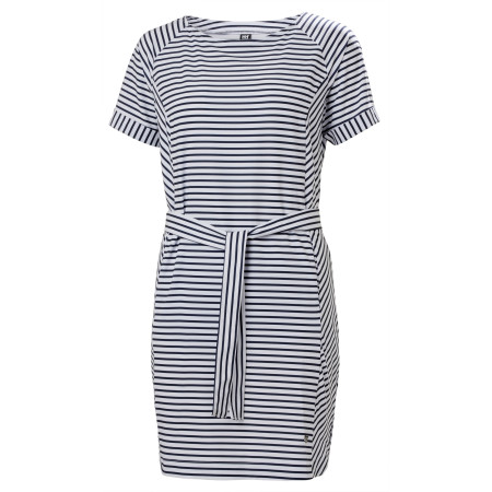 Robe femme Helly Hansen W Thalia Summer Dress blanc / bleu 598 Navy Stripes