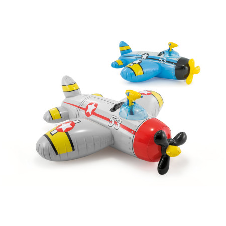 Avion gonflable Intex Water Gun Plane RideOn 57537NP