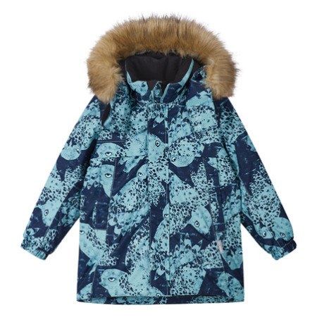 Veste d'hiver enfants Reima Musko 2022 bleue Cold Mint