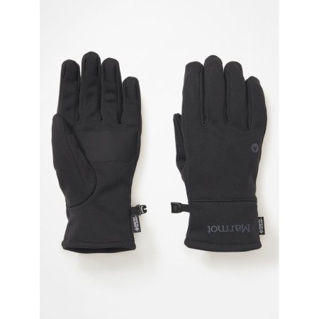 Gants Marmot Infinium WINDSTOPPER Softshell Glove vert black