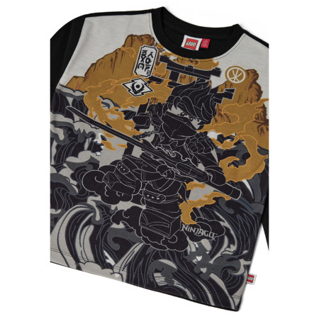 T-shirt enfant Lego Wear Lwtaj 718 Black
