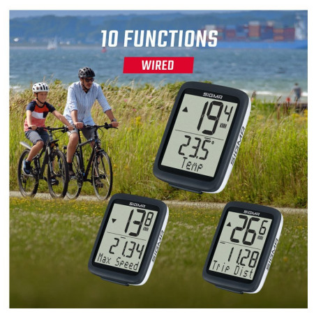 Compteur vélo Sigma BC 10.0 WR
