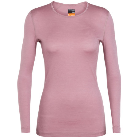 T-shirt femme Icebreaker Women's 200 Oasis Long Sleeve rose Opal