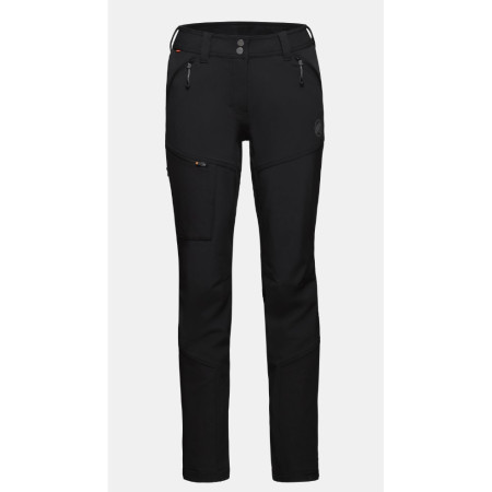 Patalon femme Mammut Zinal Guide SO Hybrid Pants Women vert 5010 BLACK