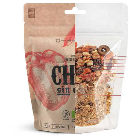 Repas déshydraté Lyo food Bistro Chili sin carne