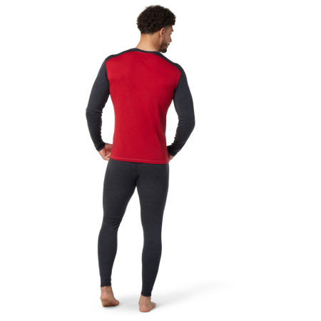 T-shirt fonctionnel homme Smartwool M Classic Thermal Merino Base Layer Crew Boxed 2022 rouge rhythmic red
