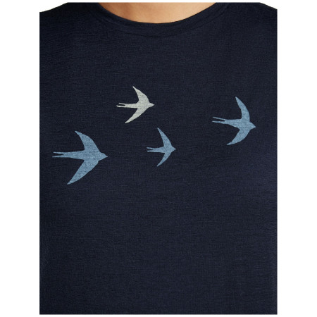 T-shirt femme Icebreaker Women Merino 150 Tech Lite SS Tee Bird Transit