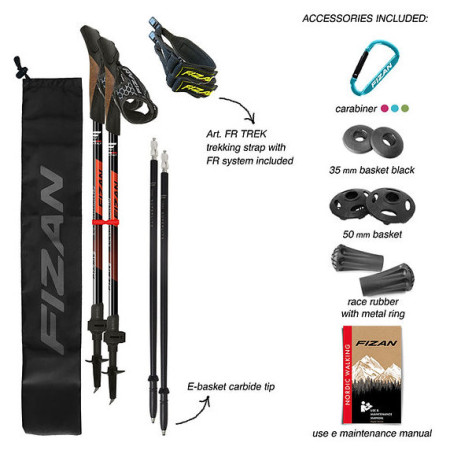 Bâtons de marche nordique Fizan R-Evolution Pro