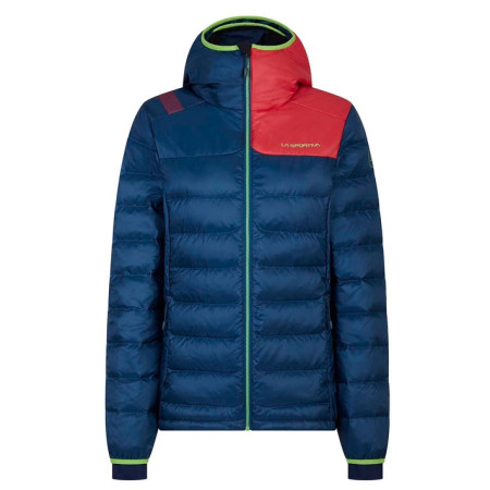 Veste femme La Sportiva Domino Down Jkt W bleu / rose Opal/Hibiscus