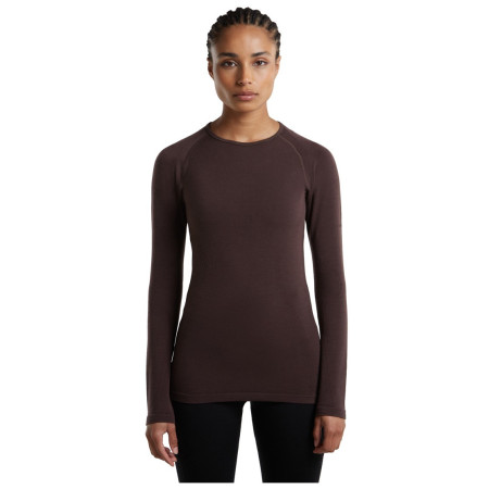 T-shirt fonctionnel femme Icebreaker W Mer 260 Zoneknit Seamless LS Crewe