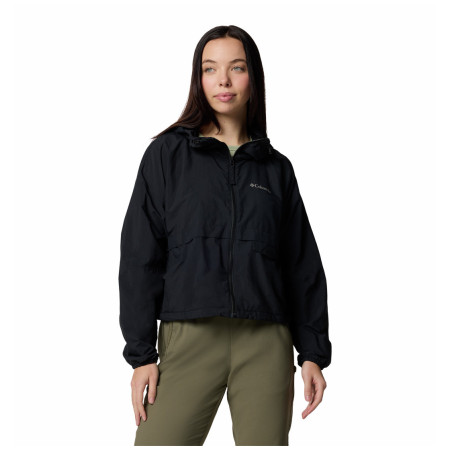 Veste femme Columbia Spire Valley™ Cropped Windbreaker noir Black
