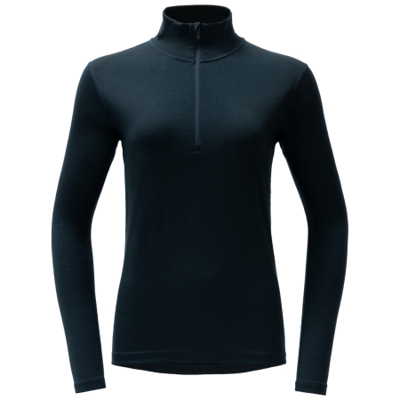 T-shirt fonctionnel femme Devold Breeze Plus Merino 200 Zip Neck Wmn