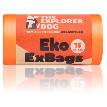 Sacs à déjections canines Explorer Dog Eko Exbags 60 ks