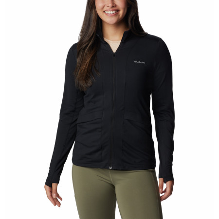 Veste polaire fonctionnelle femme Columbia Hike™ Full Zip vert Black