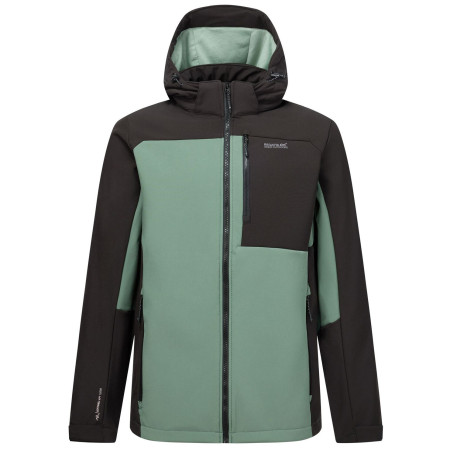 Veste softshell homme Regatta Hewitts vert / vert claire DkFrstGr/Blk