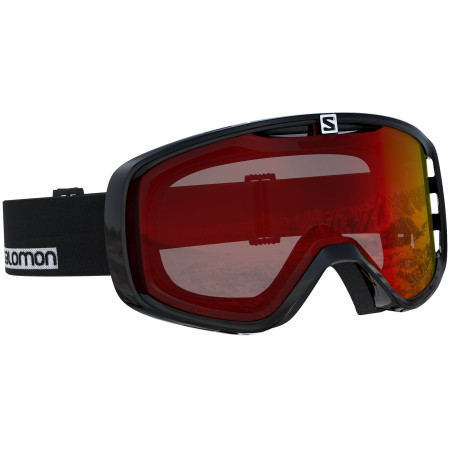 Masques ski Salomon Aksium Black Mid Red