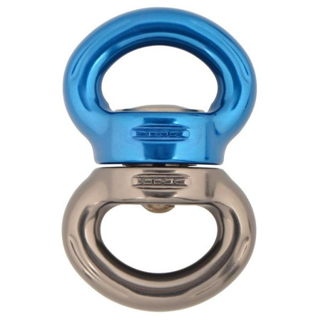 Émerillon DMM Axis Swivel Small argenté /bleu Titanium/Blue