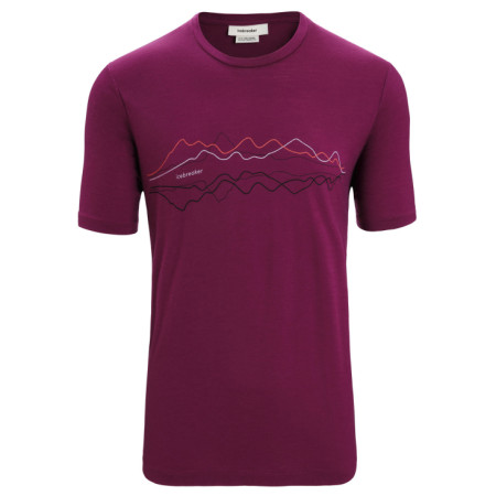 T-shirt fonctionnel homme Icebreaker Men Tech Lite II SS Tee violet Go Berry