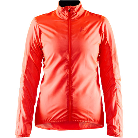 Veste vélo femme Craft Essence Light Wind orange Shock