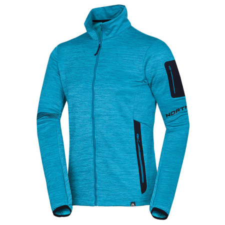 Sweatshirt fonctionnel homme Northfinder Nick bleu clair 285bluemelange