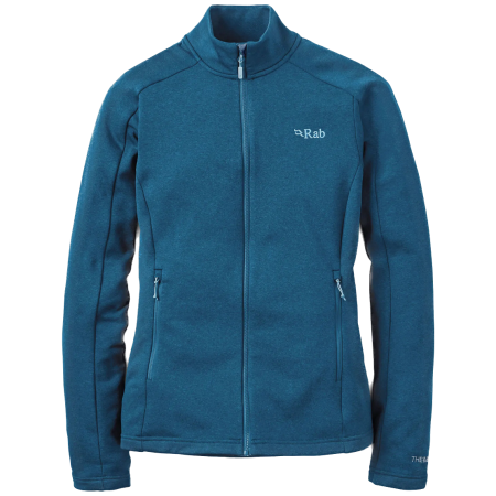 Sweat-shirt femme Rab Covex Jacket Wmns bleu