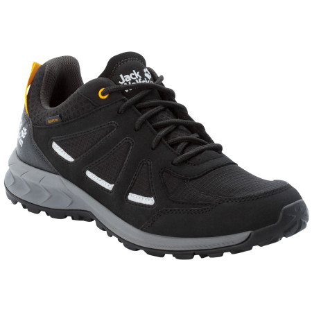 Chaussures randonnée homme Jack Wolfskin Woodland 2 Texapore Low M 2022 vert black / burly yellow XT
