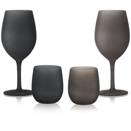 Verres à vin Brunner Wineglass Brownsatin - 2 pièces