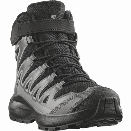 Chaussures enfant Salomon Xa Pro Winter Wp J Black-Castlerock-Cloudburst