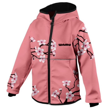 Veste softshell enfant WAMU Pink rose PINK