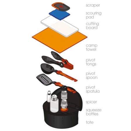 Set cuisine GSI Outdoors Crossover Kitchen Kit