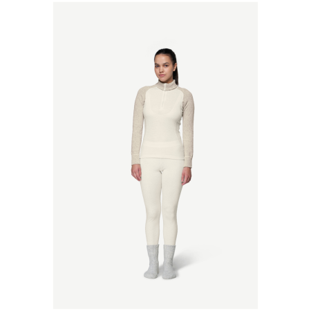 T-shirt fonctionnel femme Devold Duo Active Merino 205 Z.Neck