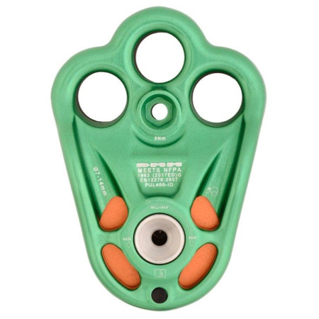 Poulie DMM Rigger green