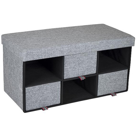 Sellette Bo-Camp Barnet Ottoman girs Grey