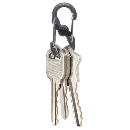 Mousqueton auxiliaire Nite Ize S-Biner Microlock hliník