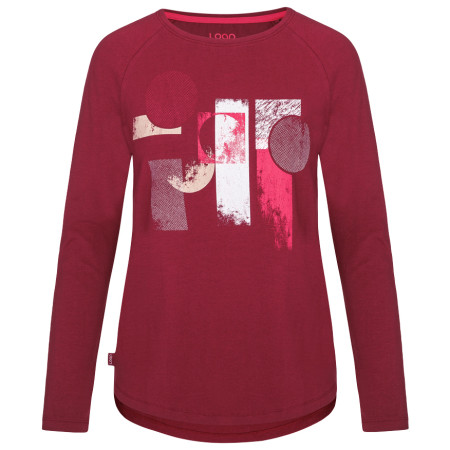 T-shirt femme Loap Abenka rouge Pomegranate/Pink