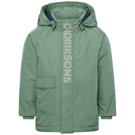 Veste d'hiver enfants Didriksons Talvi Kids Jkt 2 Dark Moss vert foncé Dark Moss